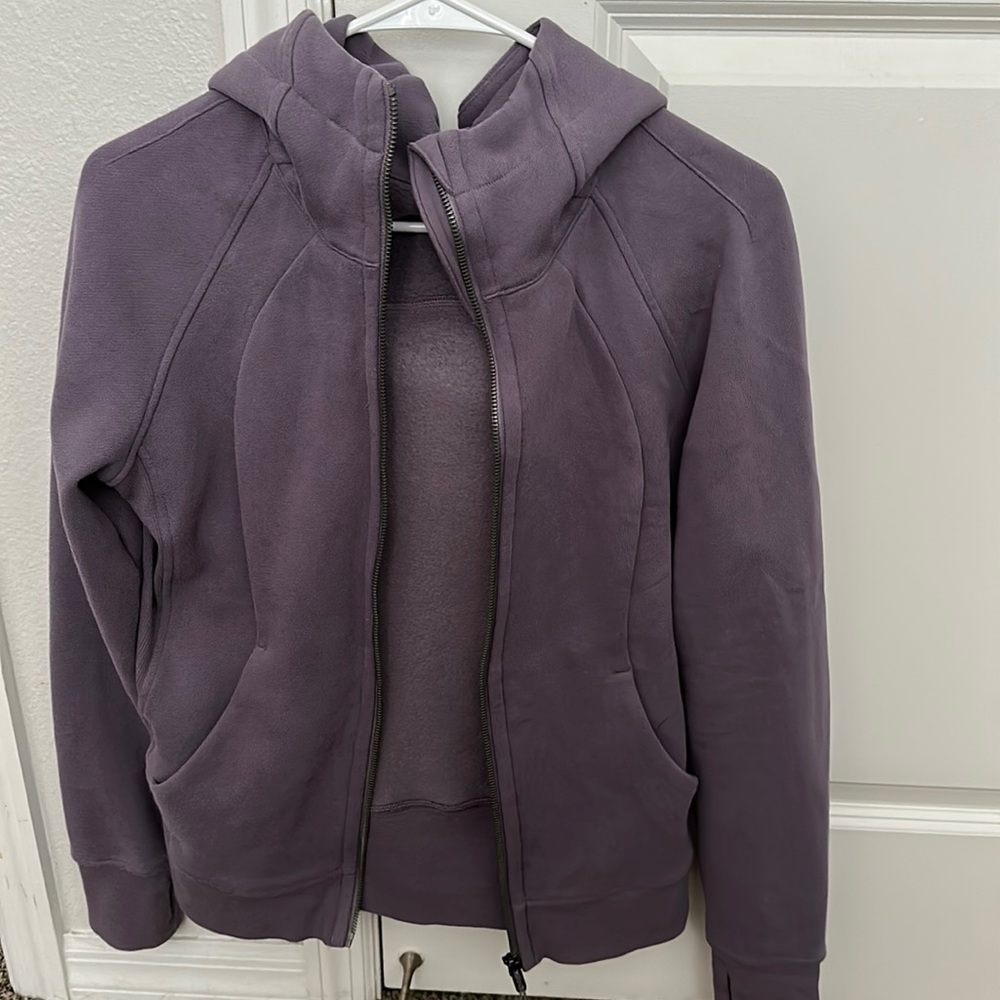lululemon zip up scuba hoodie